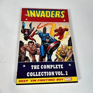 Invaders Classic The Complete Collection Vol 2 Roy Thomas Don Glut Marvel Comics